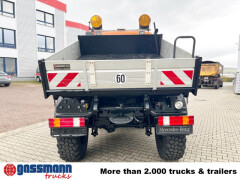 Unimog U 400 4x4, Kipper, Kommunalhydraulik, Zapfwelle 