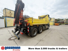 Mercedes Benz Antos 2645 L 6x4 mit Heckkran Atlas 165.2E-A2, 