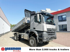 Mercedes Benz Arocs 2053 AK 4X4, Grounder, Retarder, Meiller 
