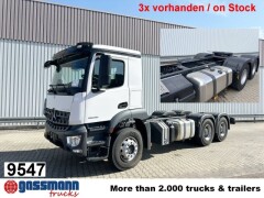 Mercedes Benz Arocs 2636/43 6x4, NMV u. NEBENABTRIEB, 3x 