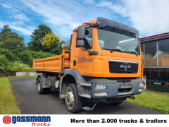 MAN TGM 18.340 BB 4x4, Hardox-Kipper 