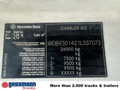Mercedes Benz Actros 2636 6x4, Betonpumpe Schwing Stetter 