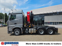 Mercedes Benz Arocs 2653 6x4, Kran HMF 4020, Funk, Retarder 
