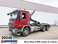 Mercedes Benz Actros 2641 K 6x4, Hiab Knickarm 