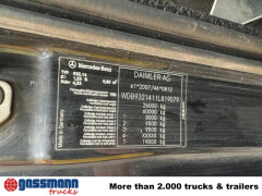 Mercedes Benz Actros 2641 K 6x4, Tele-Absetzanlage 