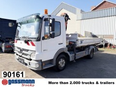 Mercedes Benz Atego 818 K 4x2, 2x AHK, Kran Palfinger PK7001-K 
