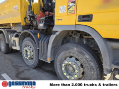 Mercedes Benz Actros 4144 K 8x4, Kran Palfinger PK18002-EH, 