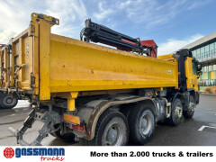Mercedes Benz Actros 4144 K 8x4, Kran Palfinger PK18002-EH, 